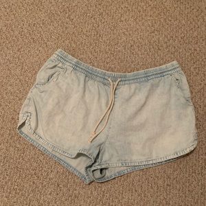 Aerie drawstring shorts, size XL